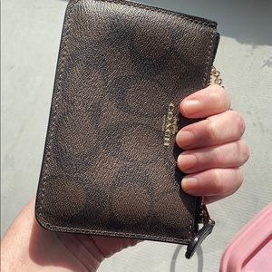 Coach coin pouch Card holder
